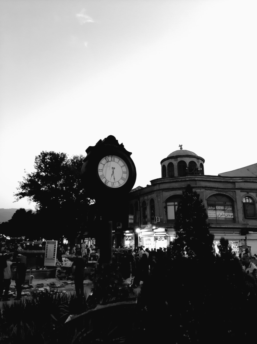 Avicenna street in Hamadan