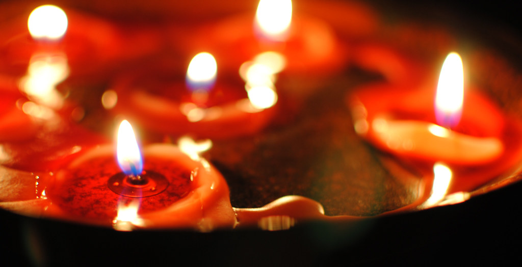 Candles Close-Up
